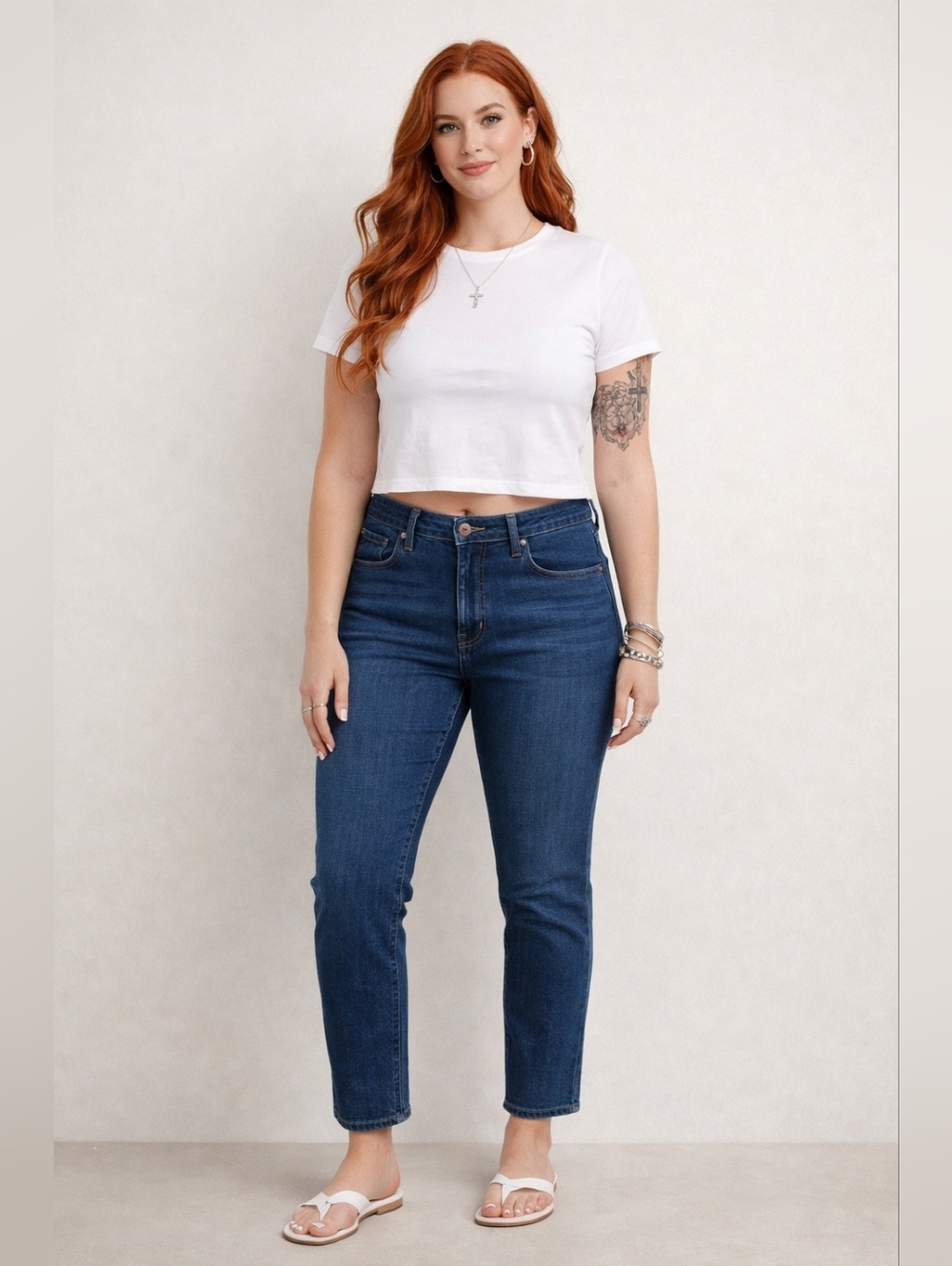 Old Navy Boyfriend Skinny Jeans 8 Tall Dark Wash Stretch Denim